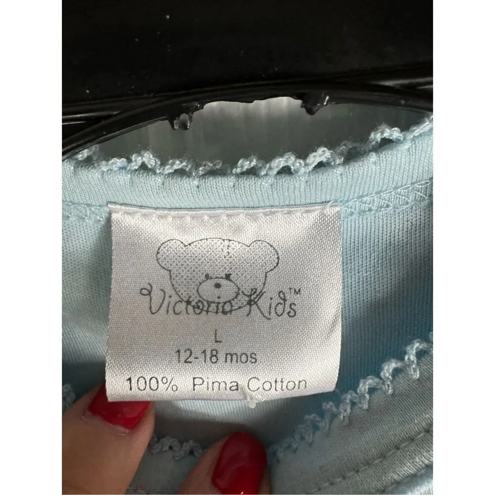 NWT Victoria Kids Boys Romper Size 12/18m
